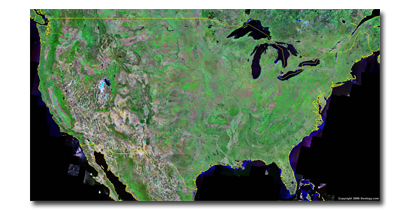 satellite coverage