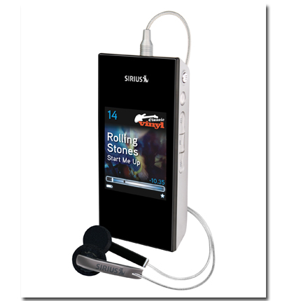 sirius satellite receiver