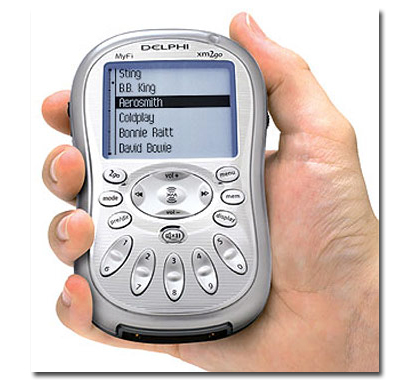 xm portable satellite radio