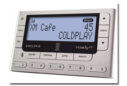 xm satellite radio receiver